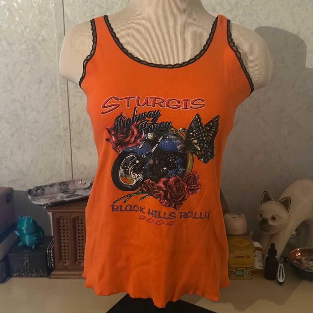 Y2K vintage Sturgis tank top 2004